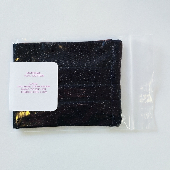 🚫SOLD🚫🌿Camo🔄Sparkle Reversible Face Mask NWT - Picture 5 of 9